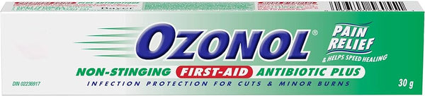 Ozonol Non-Stinging Antibiotic Plus Ointment 30g