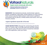 Voltarol (Voltaren) Naturals Organic Muscle Recovery Gel with Arnica 100ml (3.5oz)