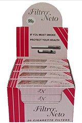 Filtro Neto Cigarette Filters 20x10s (200 total filters)