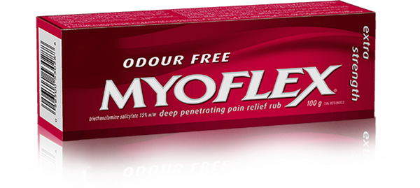Bayer Myoflex Odour Free Extra Strength Pain Relief Rub (100 g)
