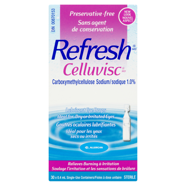 Refresh Celluvisc Severe Dry Eye 30x0.4ml