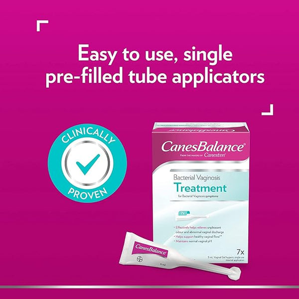 Canesten CanesBalance Bacterial Vaginosis Treatment For BV Symptoms  7 X 5ml