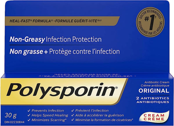 Polysporin Original Antibiotic Cream 30g (1.05 oz)