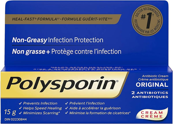 Polysporin Original Antibiotic Cream 15g (0.5oz)