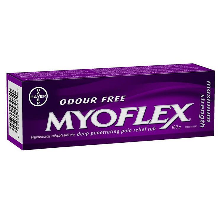 Bayer Myoflex Odour Free Maximum Strength Pain Relief Rub (100 g)
