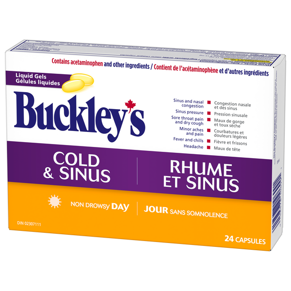 Buckley's Cold & Sinus 24 Hour Pack 24 Liquid Gels (Day)