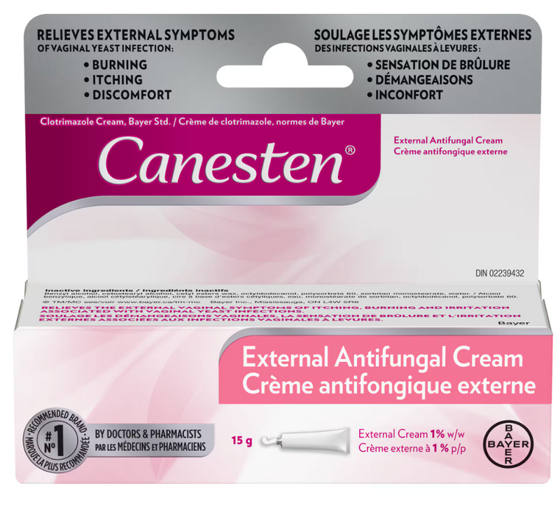 Canesten External Vaginal Cream 1% 15g