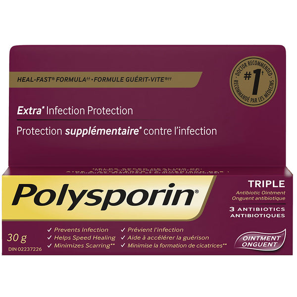 Polysporin Triple Ointment 30g (1.05oz)