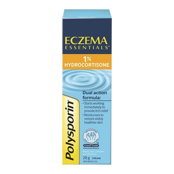 Polysporin Eczema Essentials 1% Anti-Itch Cream 28g