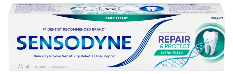 Sensodyne Repair & Protect Extra Fresh Toothpaste with NovaMin 75ml
