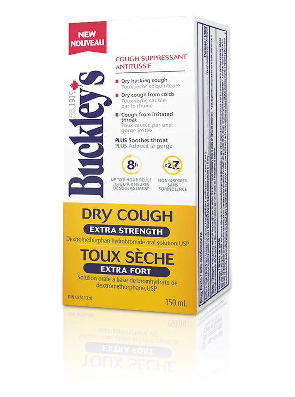 Buckley’s Dry Cough Extra Strength 150ml (5oz)