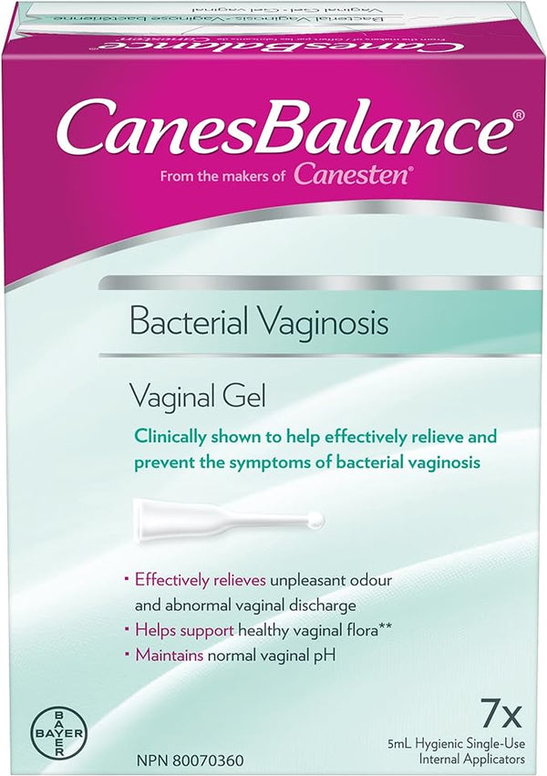 Canesten CanesBalance Bacterial Vaginosis Treatment For BV Symptoms  7 X 5ml