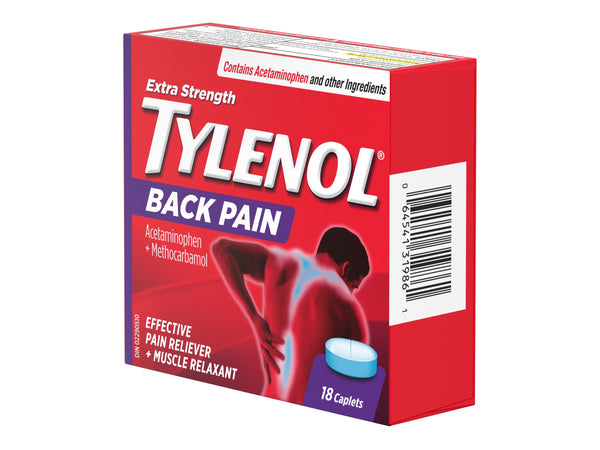 Tylenol Back Pain 18 Caplets