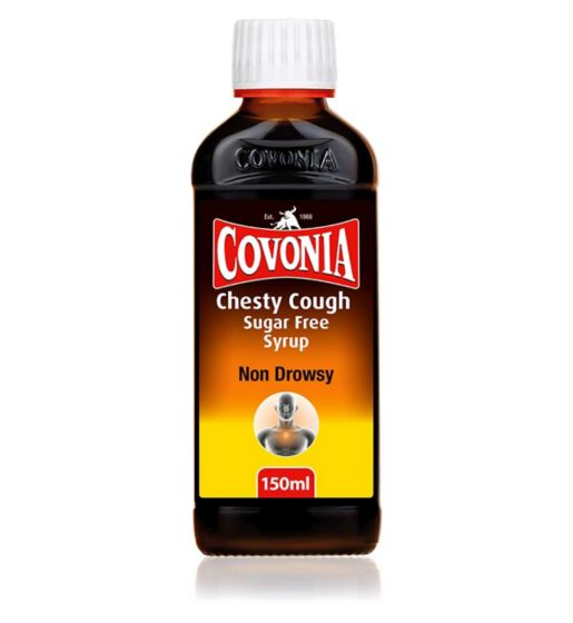 Covonia Chesty Cough Sugar Free Syrup - 150ml