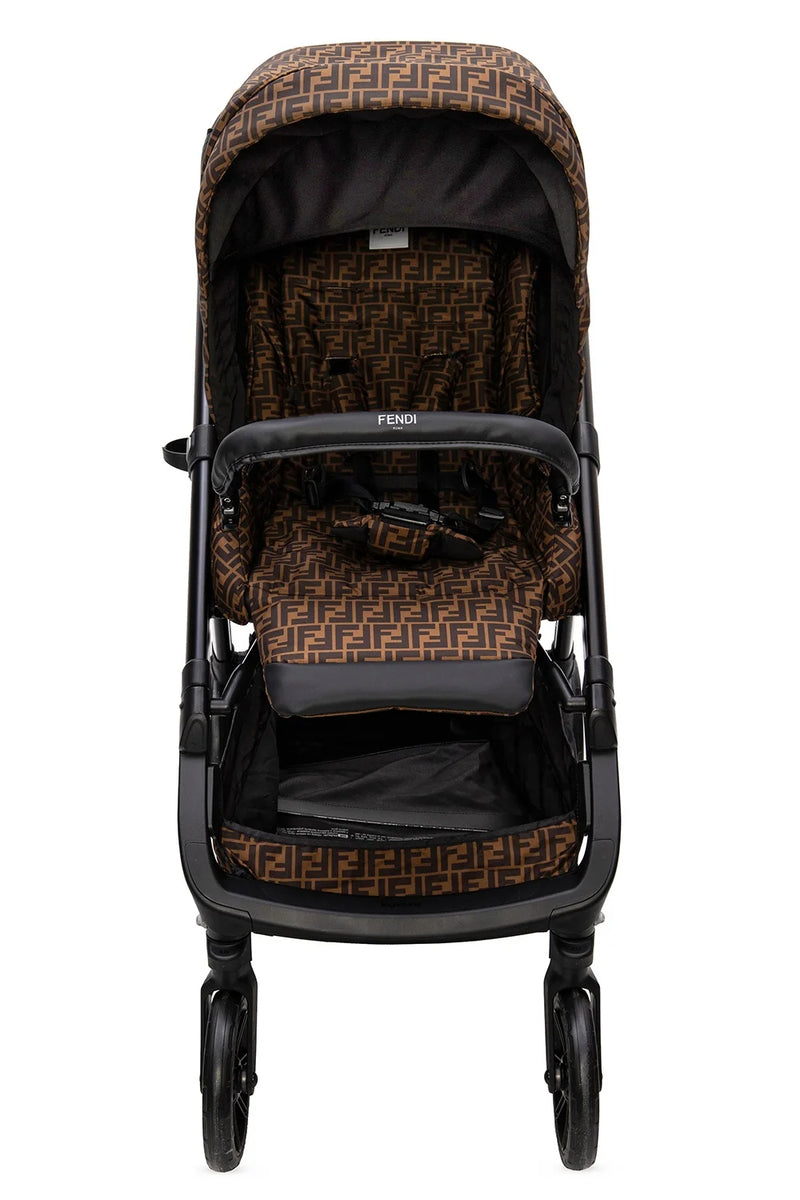 fendi umbrella stroller FENDI Stroller in FF Print Fabric