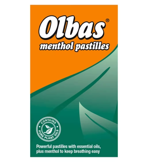 Olbas Menthol Pastilles - 45g (1.6 OZ)