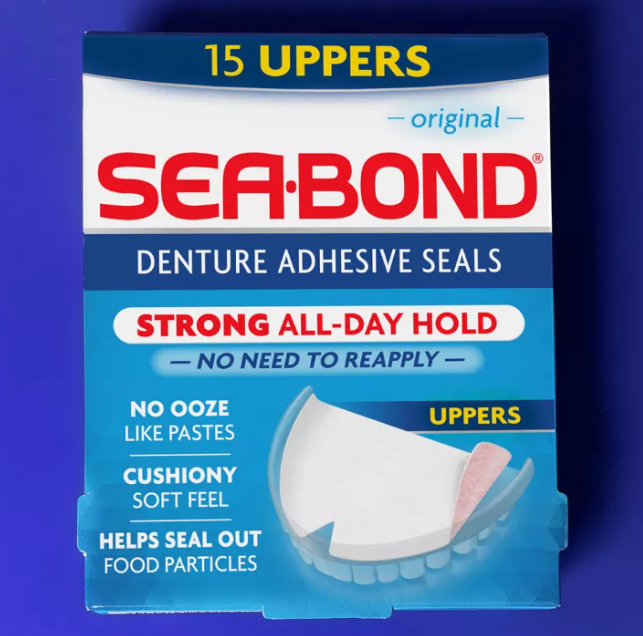 Sea Bond Denture Adhesive Seals Uppers (15)