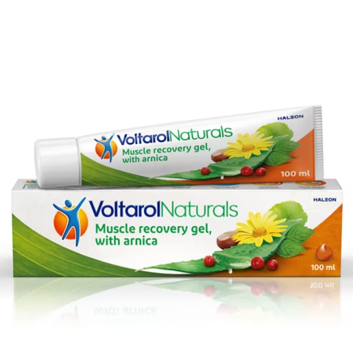 Voltarol (Voltaren) Naturals Organic Muscle Recovery Gel with Arnica 100ml (3.5oz)