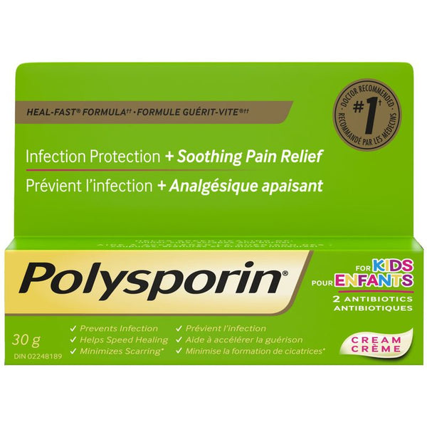 Polysporin Kids Antibiotic Cream 30g (1.05oz)
