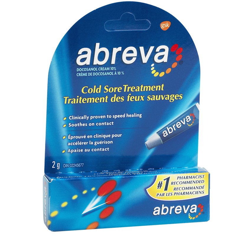 Abreva Cold Sore Treatment Cream 2g