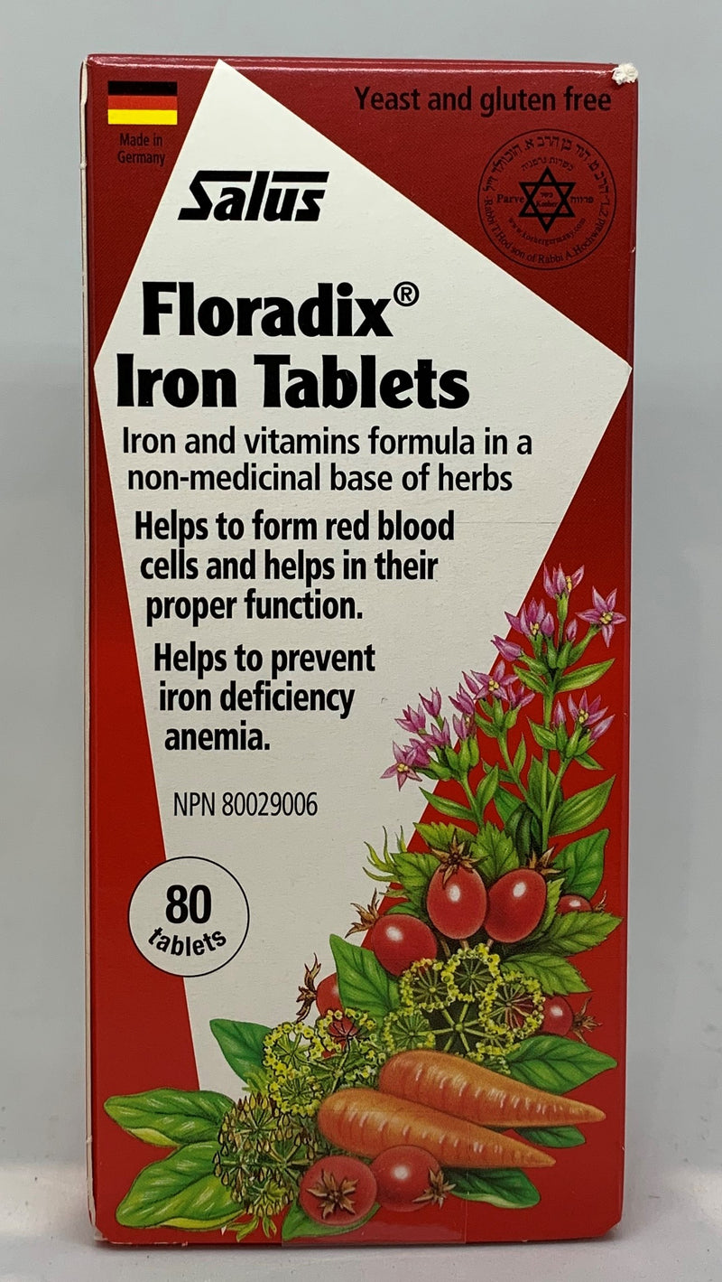 Floradix Iron 80 Tablets