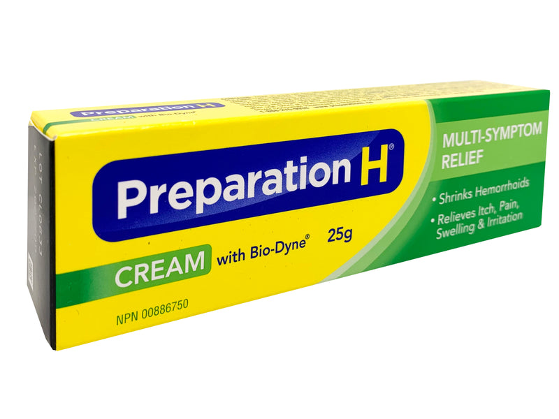 Preparation H with Biodyne Cream 25g (0.88 oz)