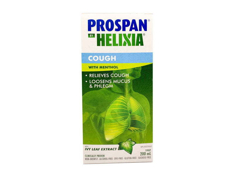 Helixia Cough Syrup with Menthol 200mL
