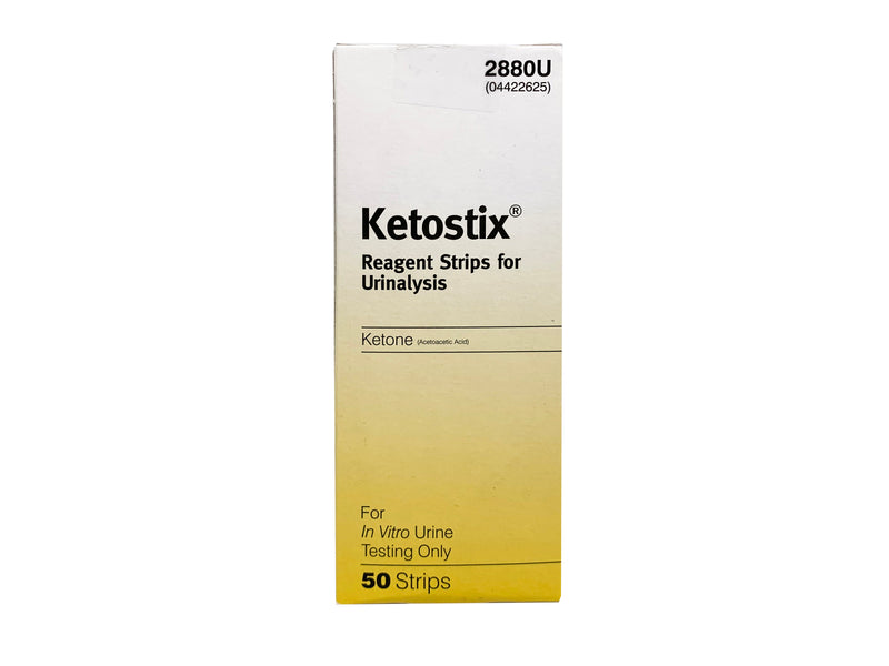 Ketostix Reagent Strips for Urinalysis (50 strips)