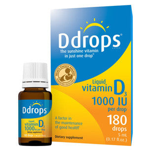 Ddrops 1000 IU 5ml - canoutlet.com