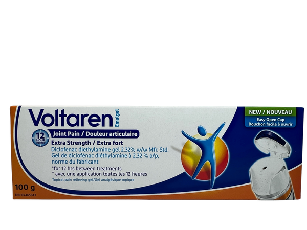 Voltaren Extra Strength Joint Pain EZopen 100g (3.5oz)